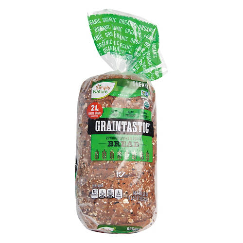 Simply Nature Graintastic Organic Bread, 27 oz